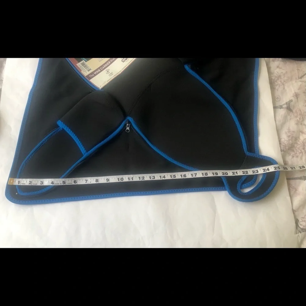 Flatbox Wine Tote / Carrier machine washable - durable NWT